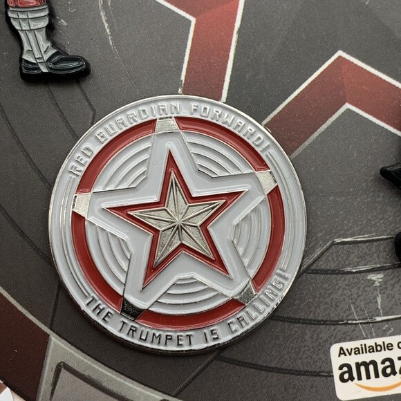 Marvel Red Guardian Enamel 5 Pin Set - Picture 9 of 9